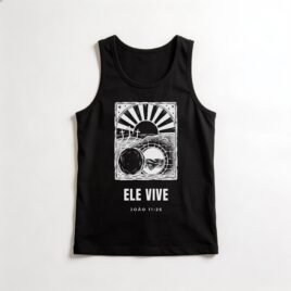 Regata Evangélica Ele Vive — Coroa de Vida - preta