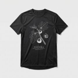 Camiseta Dry Fit Evangélica Figueira — Coroa de Vida - preta