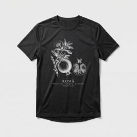 Camiseta Dry Fit Evangélica Romã — Coroa de Vida - preta