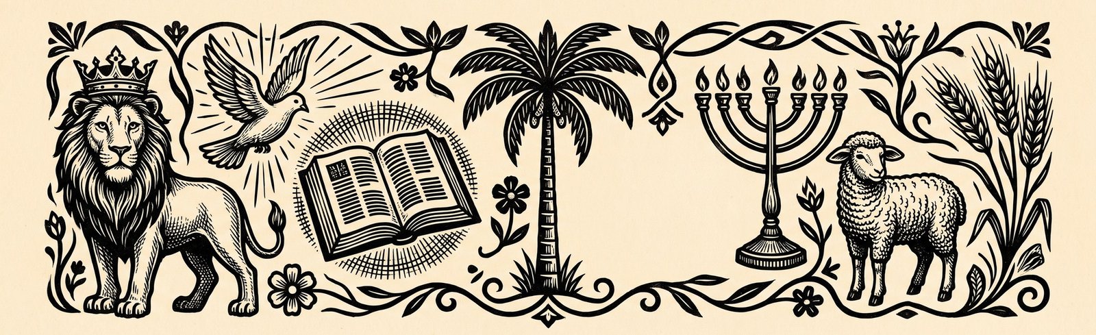 Temas bíblicos da Coroa de Vida em xilogravura de cordel